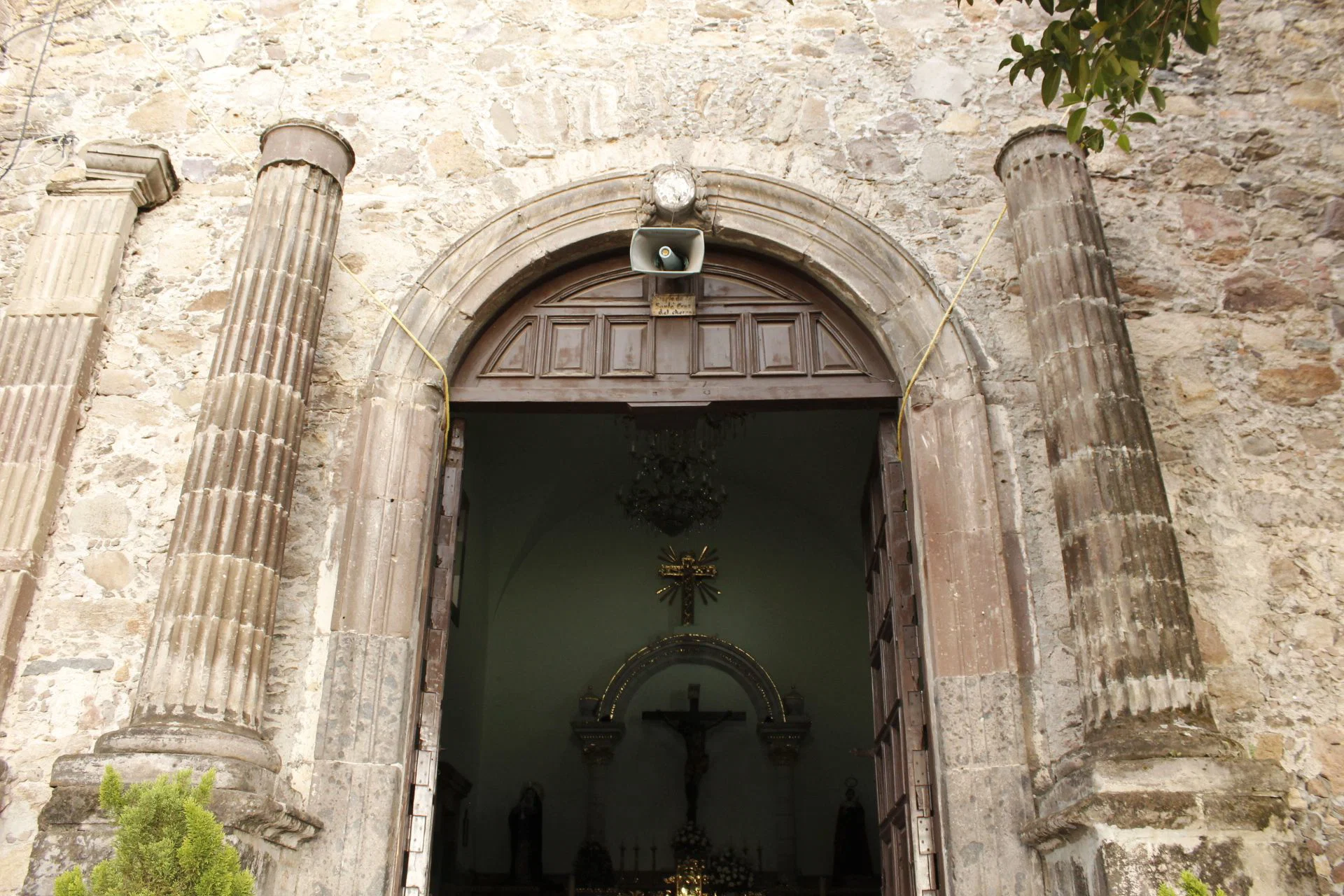 The historic Capilla Santa Cruz del Chorro
