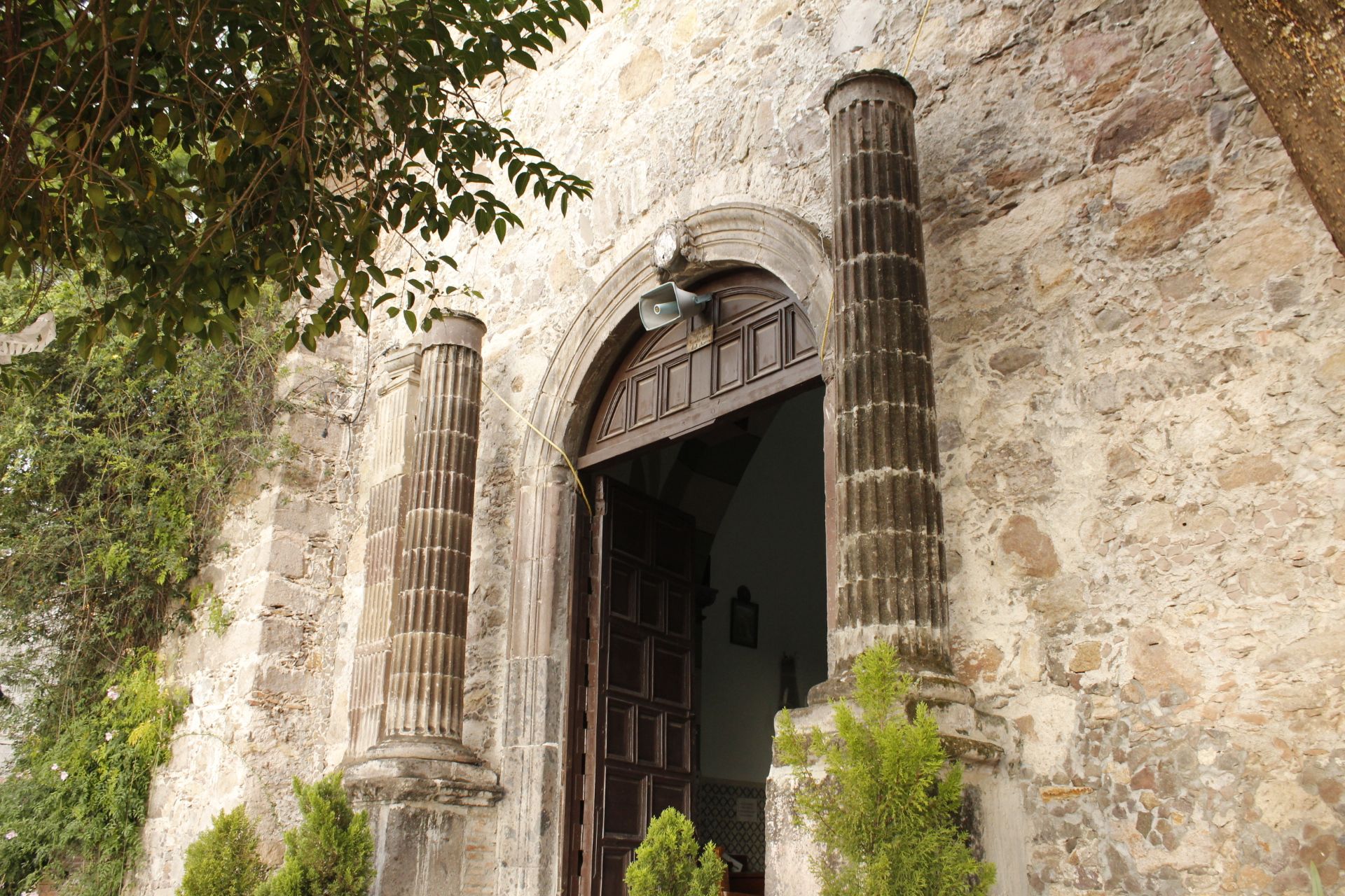 Capilla Santa Cruz del Chorro chapel in San Miguel de Allende