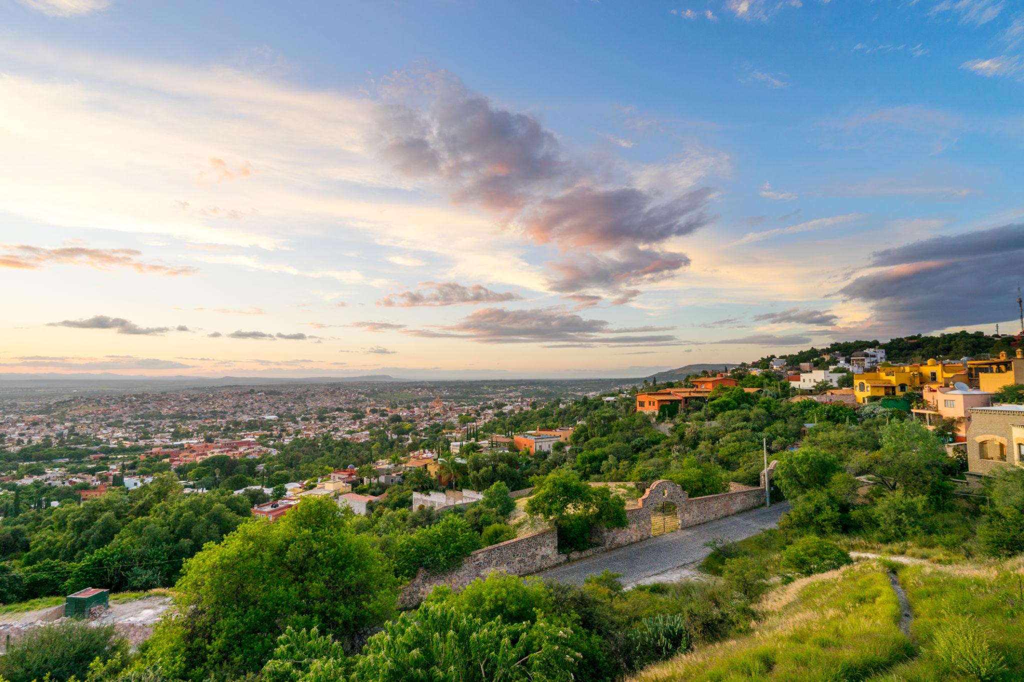 View of San Miguel de Allende from the El Mirador viewpoint